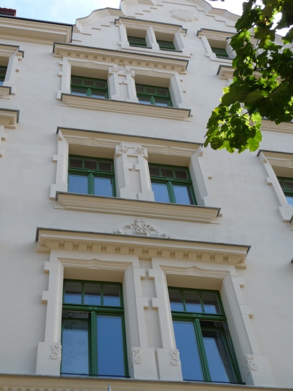 Fassade Grün